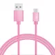  Premium 2.1A Fast Charging USB Data Cable for Type-C Connector Wire Long 1M 2M 3M in 8 Colours  
