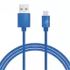  Premium 2.1A Fast Charging USB Data Cable for Type-C Connector Wire Long 1M 2M 3M in 8 Colours  