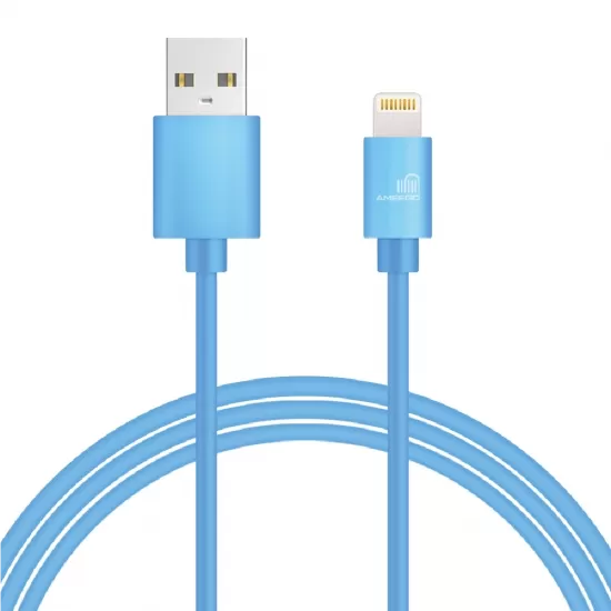 Premium 2.1A Fast Charging USB Data Cable for iPhone 8 Pin Wire 1M 2M 3M in 11 colours  
