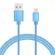 Premium 2.1A Fast Charging USB Data Cable for iPhone 8 Pin Wire 1M 2M 3M in 11 colours  