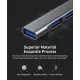 4 Port Type-C or USB-A Hub